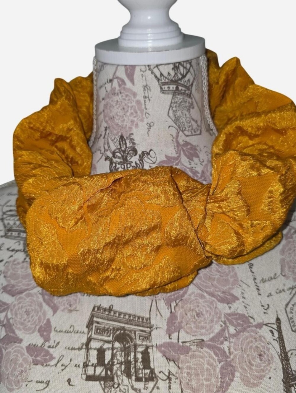 Sassy Jones Mustard Floral Headband